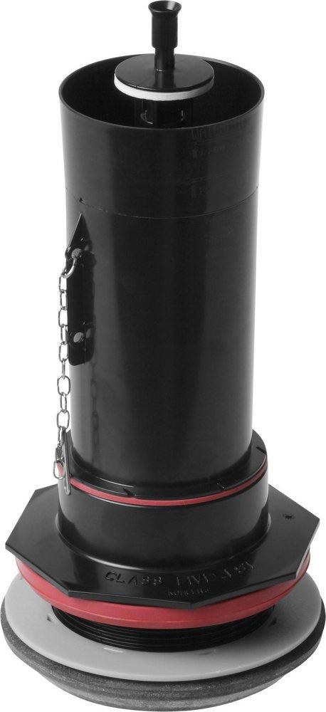 Kohler 1083980 9 x 1-1/2 in. Plastic Brass Flush Valve Kit in Black