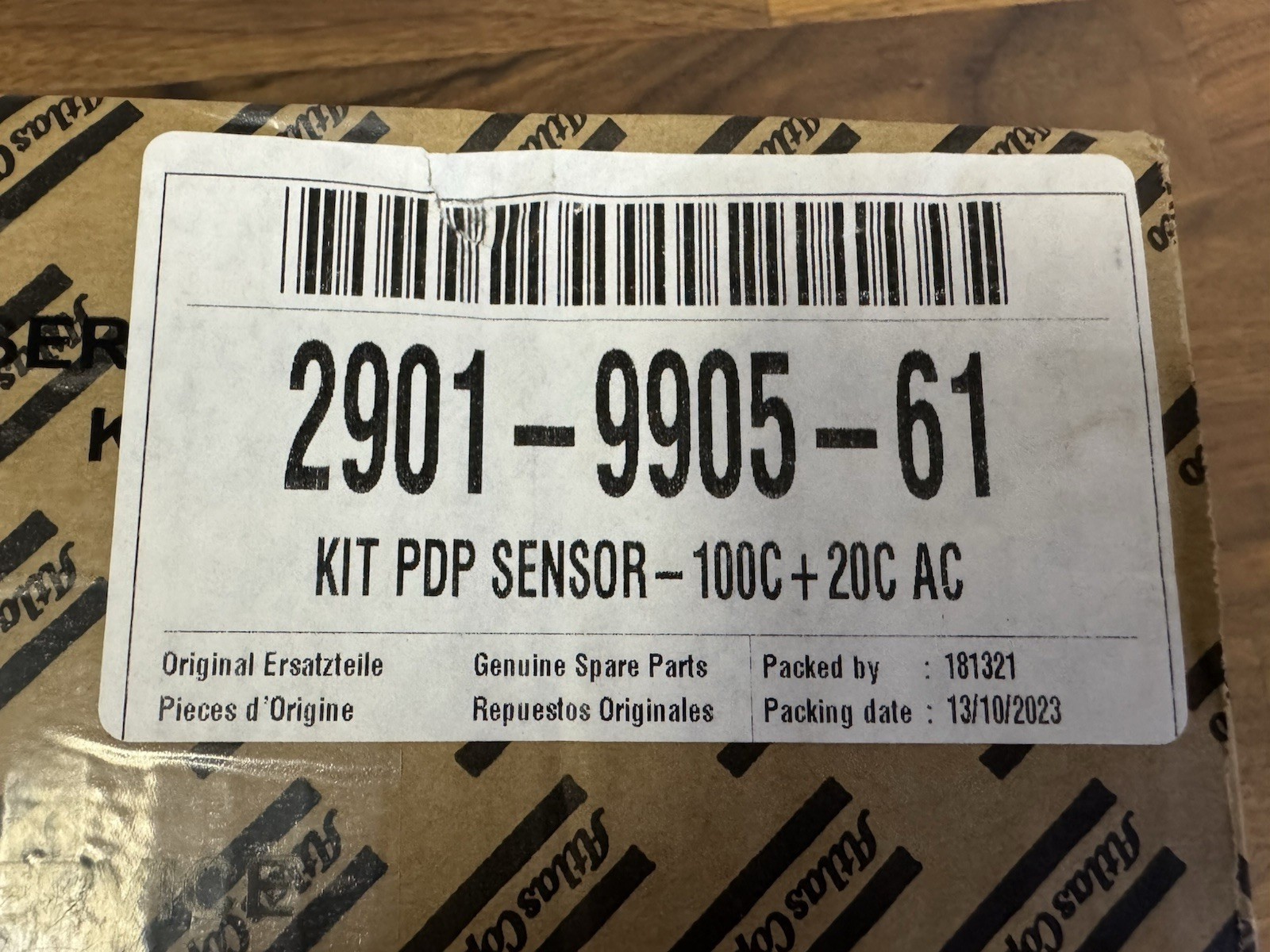 New Sealed Atlas Copco Kit PDP Sensor 2901-9905-61 2901990561 2901 9905 61 NDA
