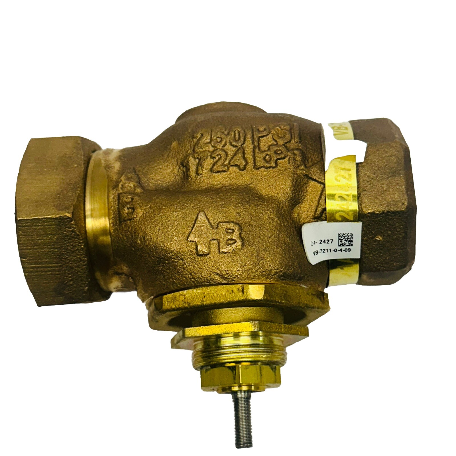 SCHNEIDER VALVE BODY BRASS TRIM DISC UNION END 1-1/4″ VB-7211-0-4-09