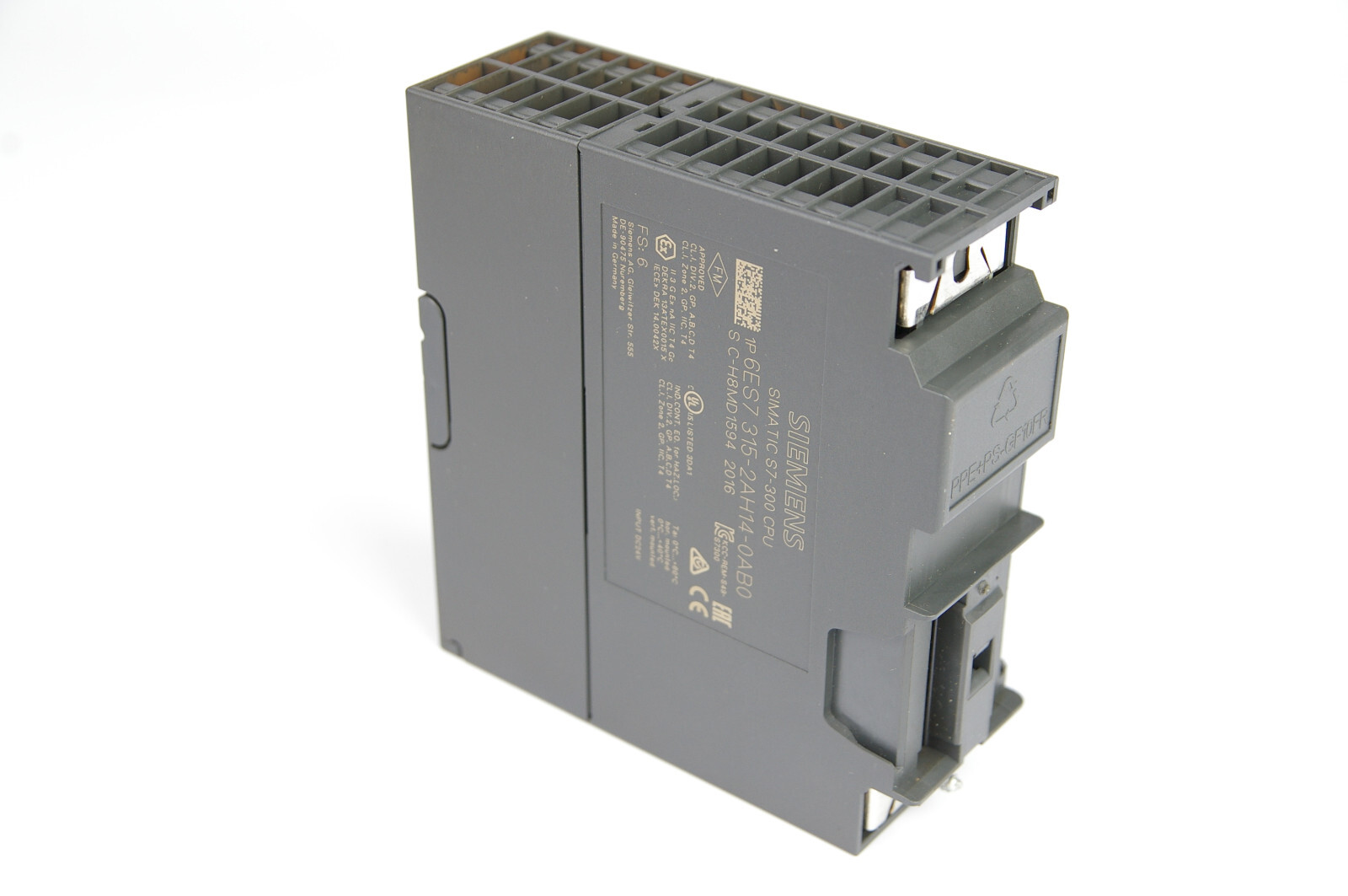 Siemens 6ES7315-2AH14-0AB0 6ES7 315-2AH14-0AB0 CPU 315-2DP SIMATIC S7-300