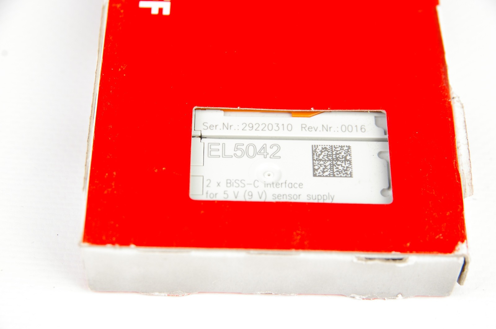 Beckhoff EL5042 2-channel encoder interface BiSS® C