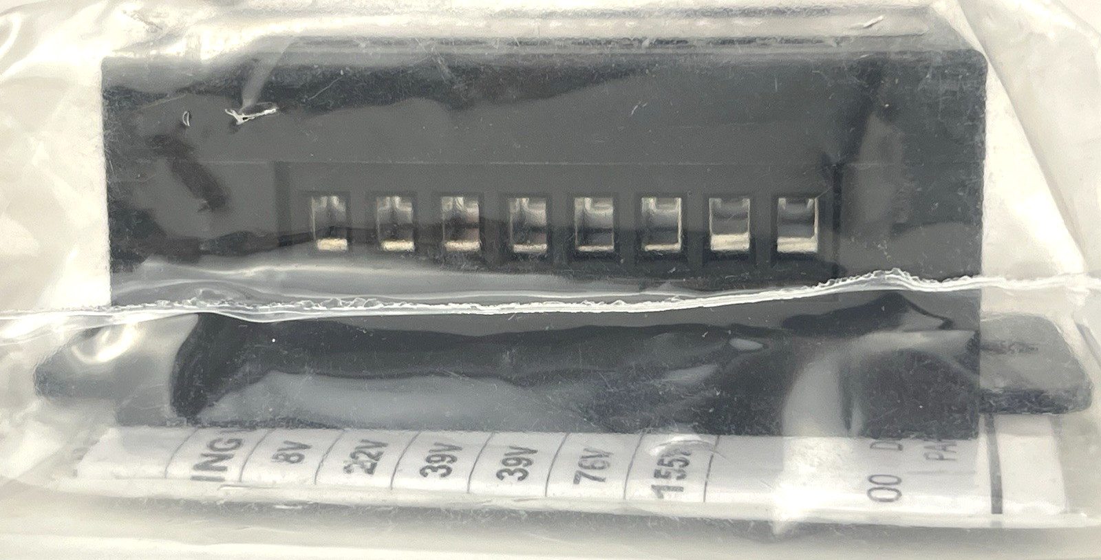 New Ditek DTK-4LVLPLV Surge Protector 4 Pair 30V 12-30 AWG Terminal Strip