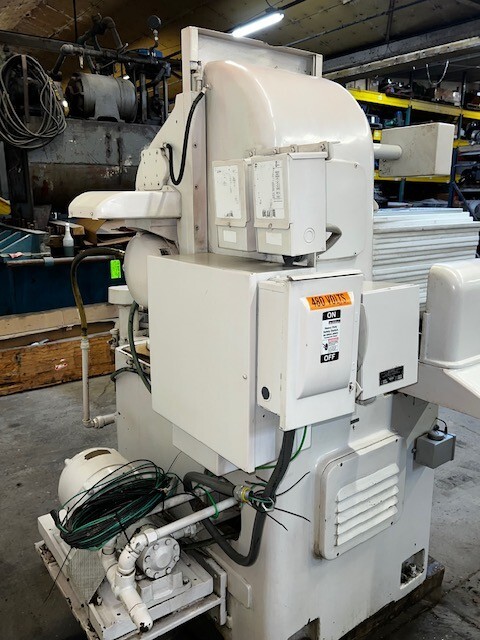 THOMPSON SURFACE GRINDER MANUAL MODEL B 8″ X 24″ SIZE 10″ STANDARD WHEEL