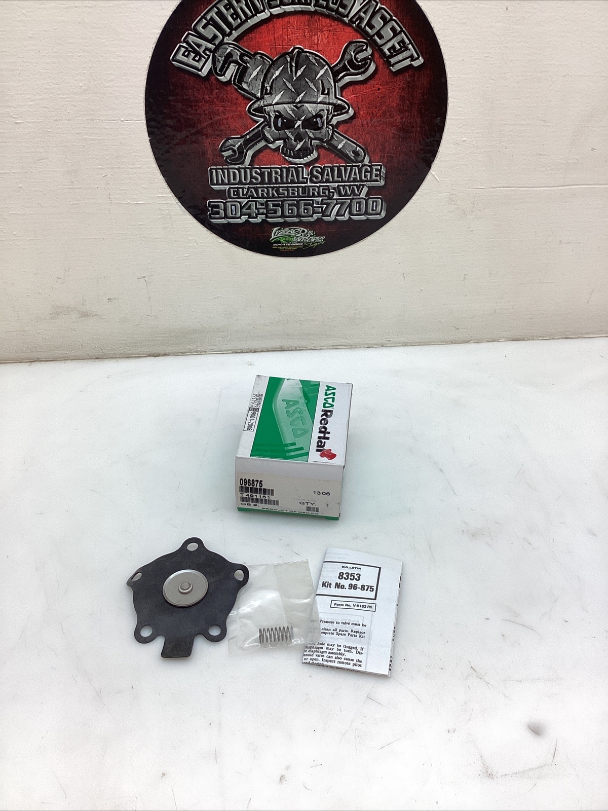 ASCO Red Hat 096875 Repair kit or Rebuild kit for Solenoid Valve New In Box!