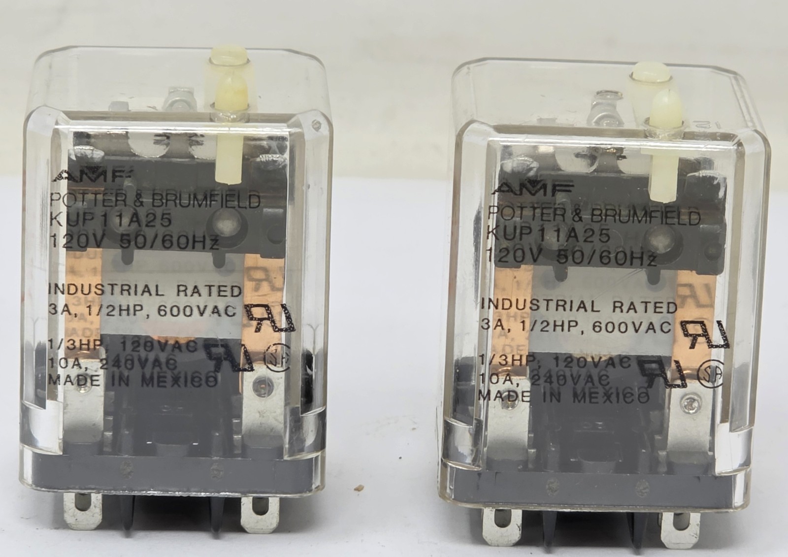 (Lot of 2) AMF Potter & Brumfield KUP11A25