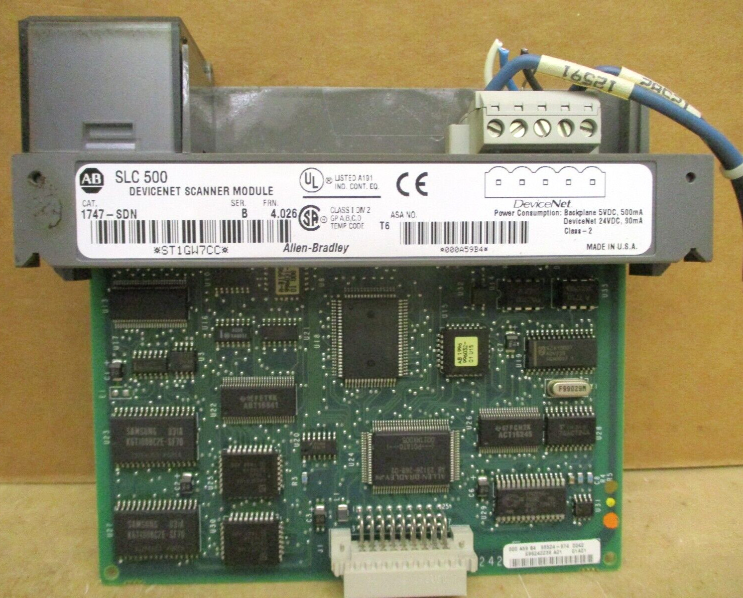 Allen-Bradley SLC 500 1746-P3 Ser A 1747-DCM 1747-SDN 48678GN