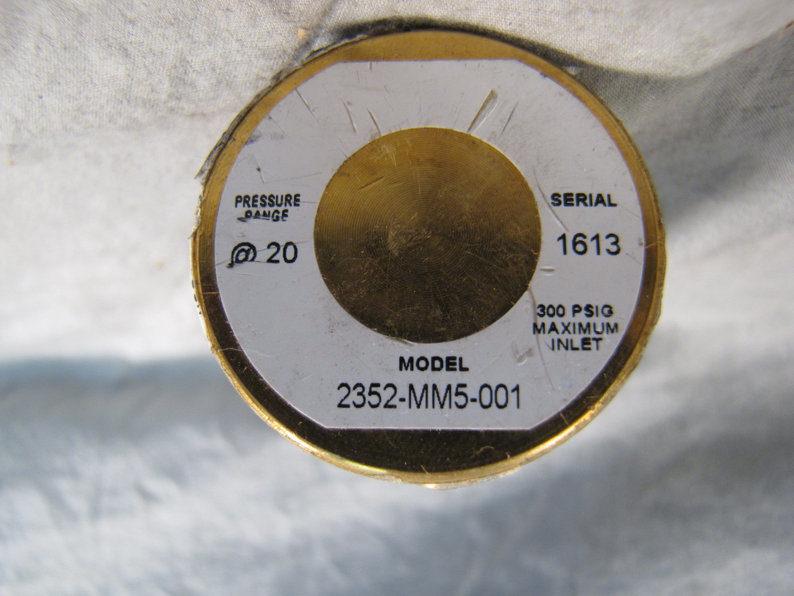 Spartan Chassis Relief Valve 2352-MM5-001 Max 300PSIG NEW