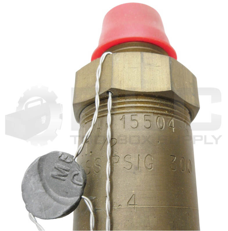 NEW MUELLER BRASS CO A-15504 PRESSURE RELIEF VALVE 1/2″ MPT 5/8″ FLARE *READ*