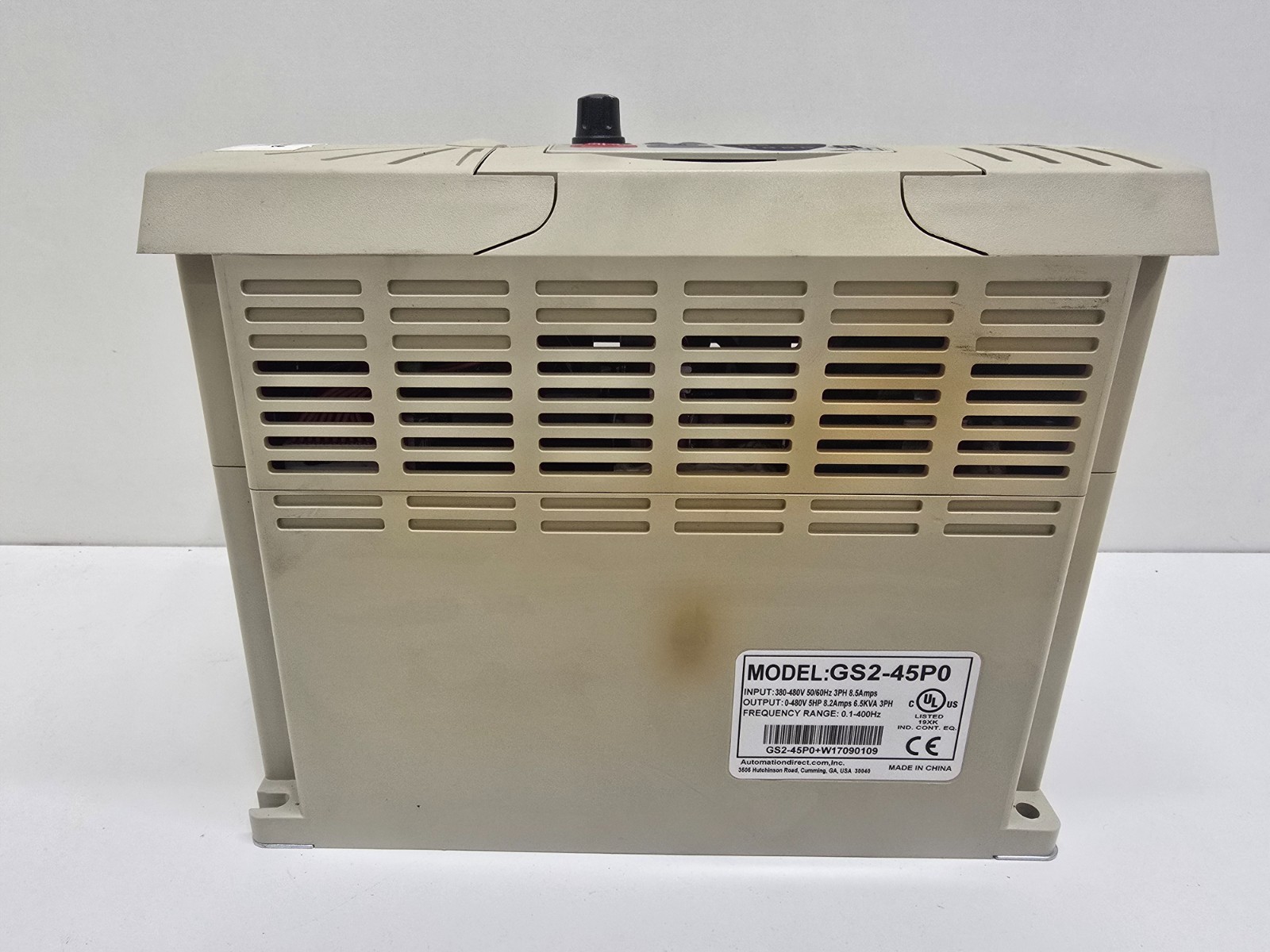GOOD USED! AUTOMATION DIRECT 5HP GS2 AC MICRO DRIVE GS2-45P0