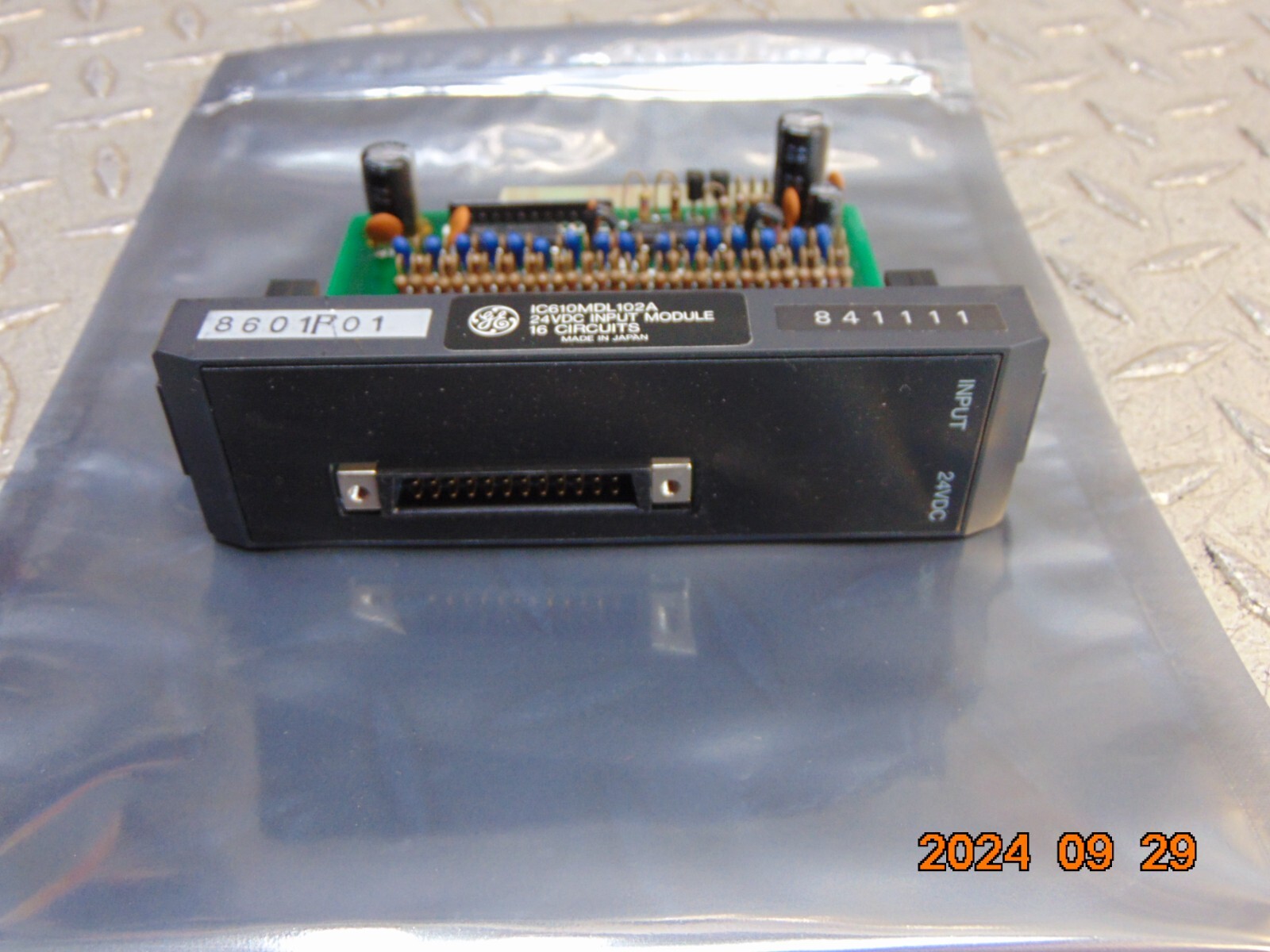 GE FANUC IC610MDL102A 24VDC INPUT MODULE 16 CIRCUITS
