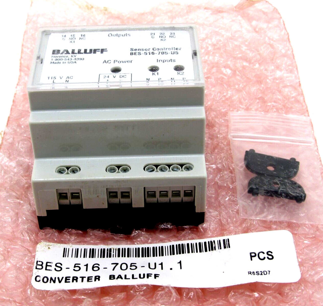 NEW BALLUFF BES-516-705-U5 CONVERTER BES-516-705-U1.1 BES516705U5