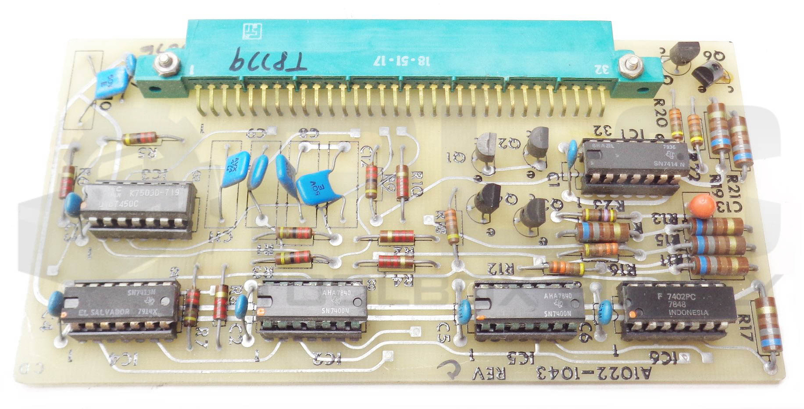 INSTRON A1022-1043 CIRCUIT BOARD, T1022-7243