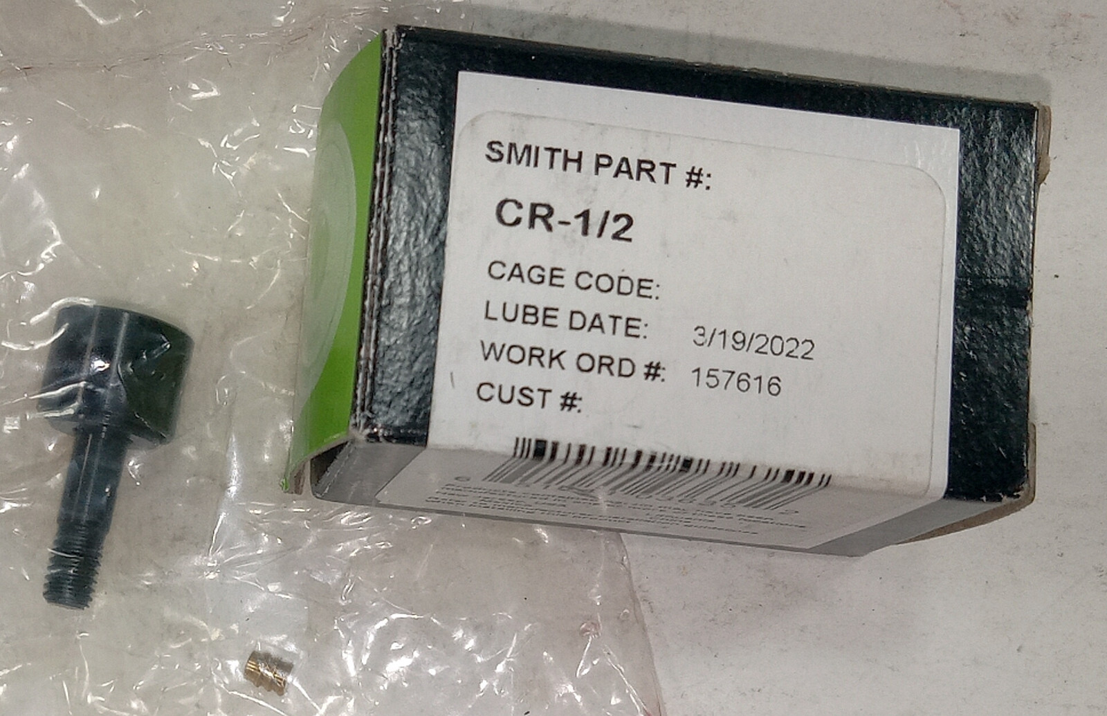 1 NEW ABC SMITH CR-1/2 FLAT CAM FOLLOWER BEARING NIB ***MAKE OFFER***