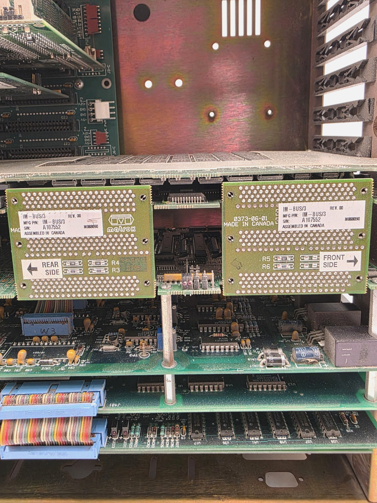 WPC CCR CLC RACK (INDUSTRIAL COMPUTER SOURCE) MODEL OEMC-15 (SEE DESCRIPTION)