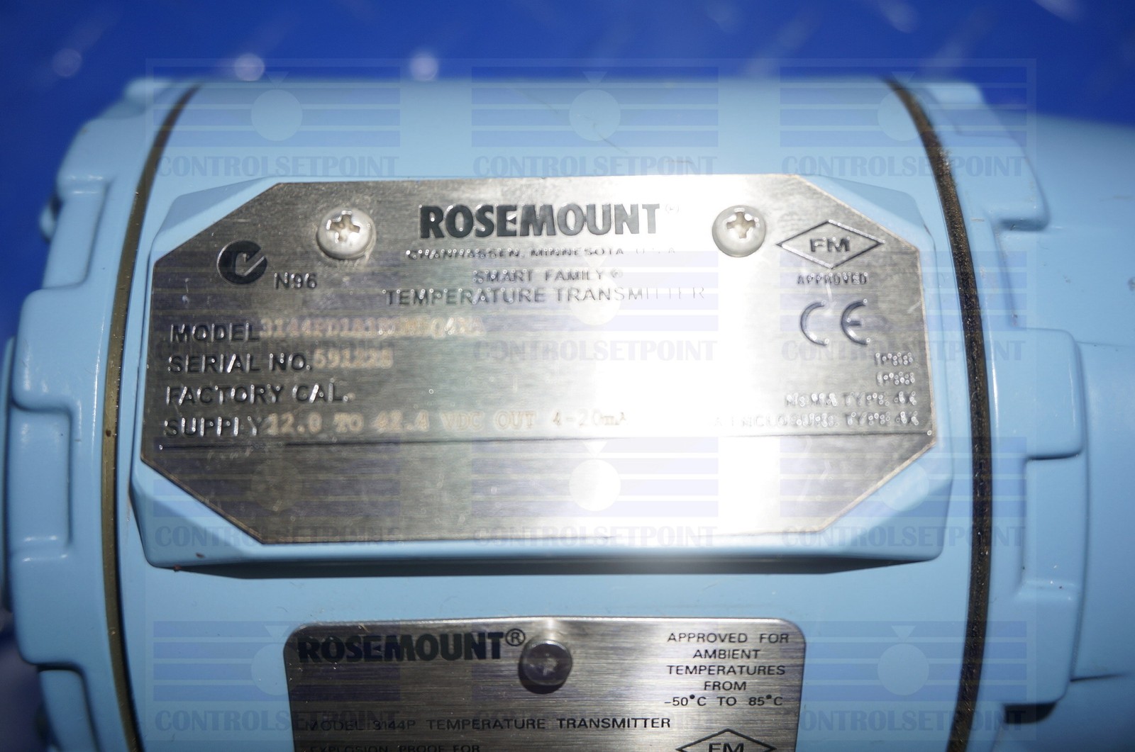 EMERSON ROSEMOUNT 3144PD1A1E5M5Q4XA TEMP TRANS 3144 PD1 ID91228