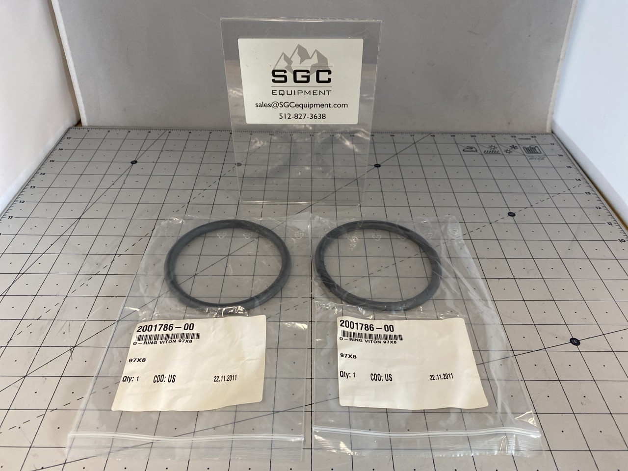 Sez America, Inc O-Ring Viton 97 x 8 PN: 2001786-00