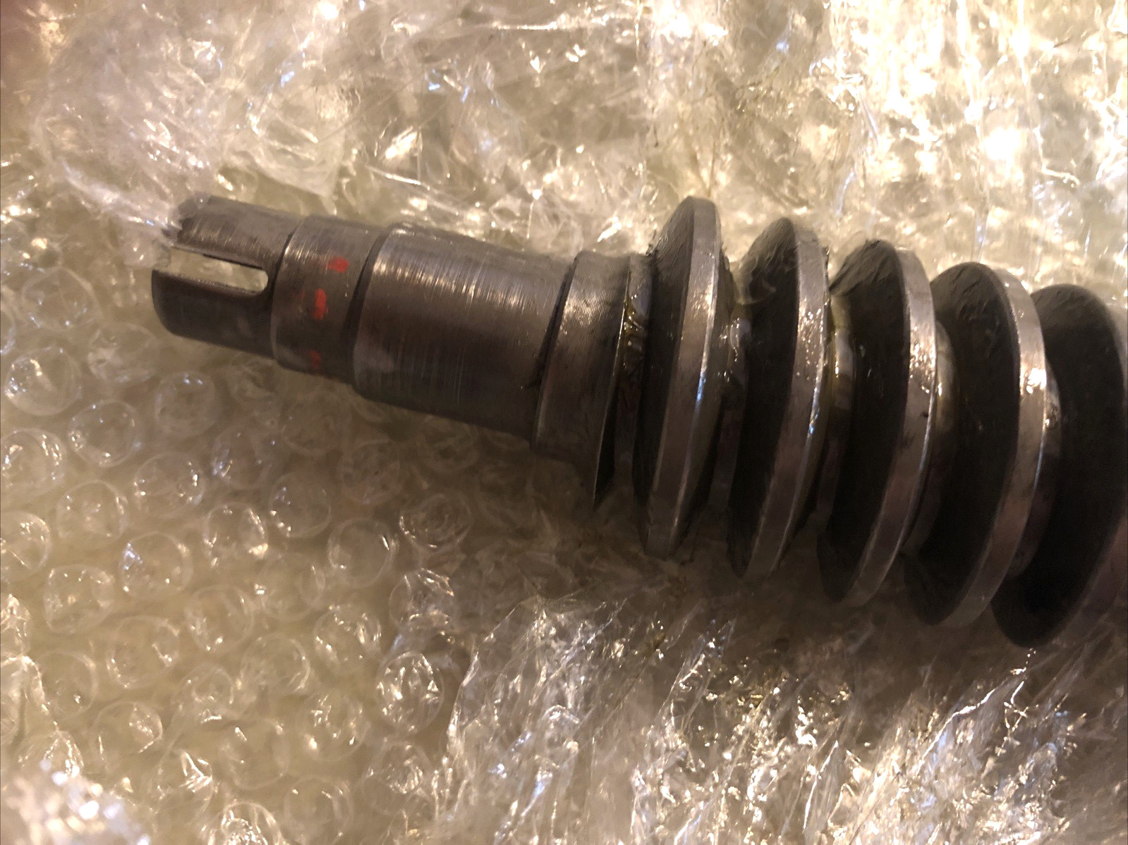 Minster? Worm Gear Shaft CX1-450-03 1301 (2023-3-9) looks unused