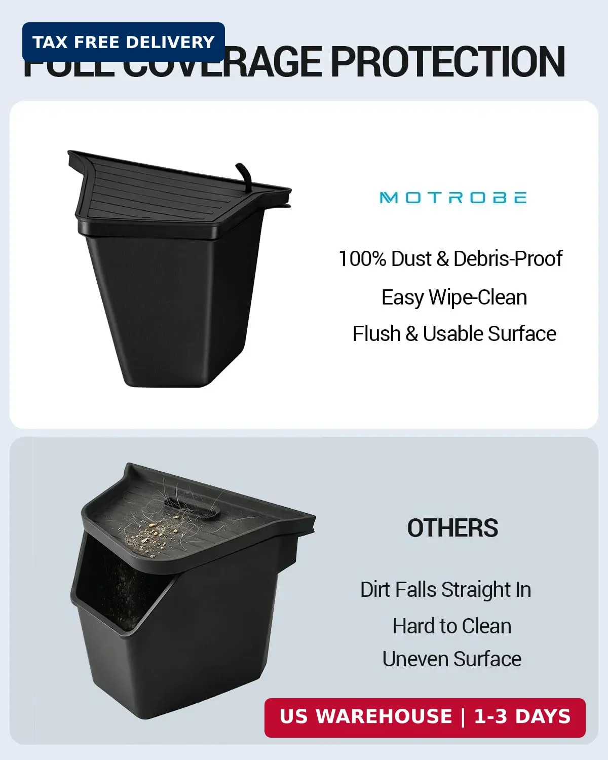 Motrobe 2025 2026 Tesla Model Y Juniper Trunk Organizer Rear Trunk Storage Bins