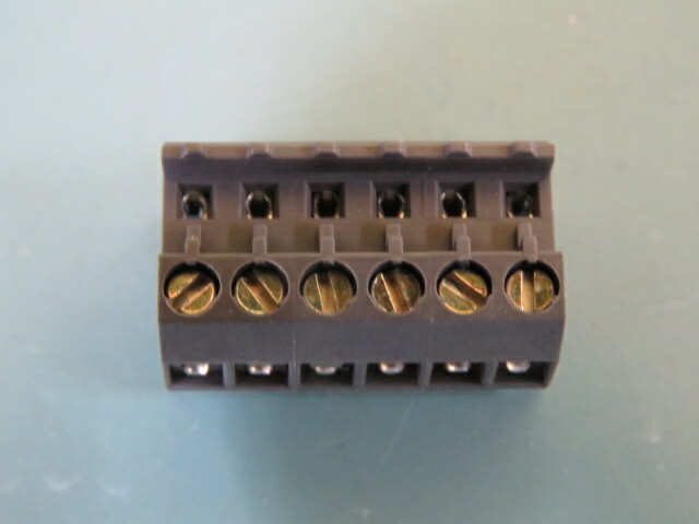 WECO 930-FL-DS/06 Qty of 25 per Lot Conn: Term Blk; PCB Plug in Screw 6 3.5 mm