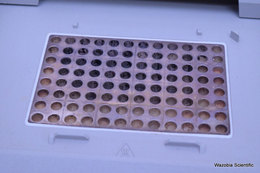 AB APPLIED BIOSYSTEMS GENEAMP PCR SYSTEM 9700 WITH 96 WELL BLOCK N8050200