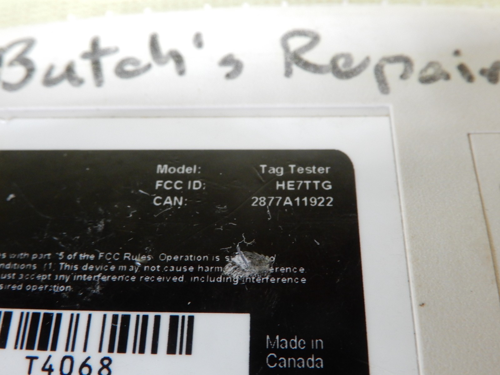 VeriChip Tag Tester Good Used Condition Untested BX