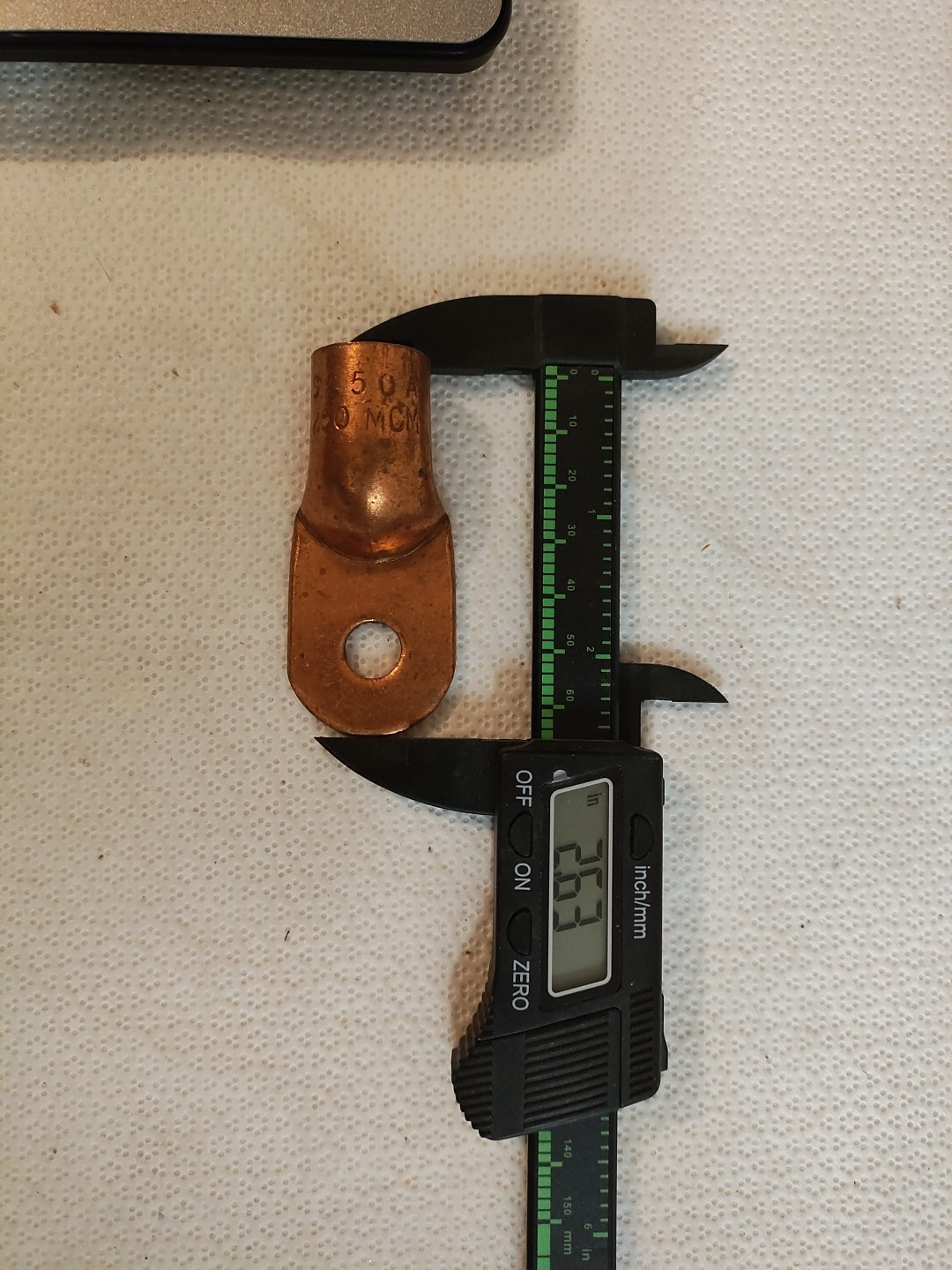 COPPER S250A 250MCM COMPRESSION LUG (A651) – Lot Of 6