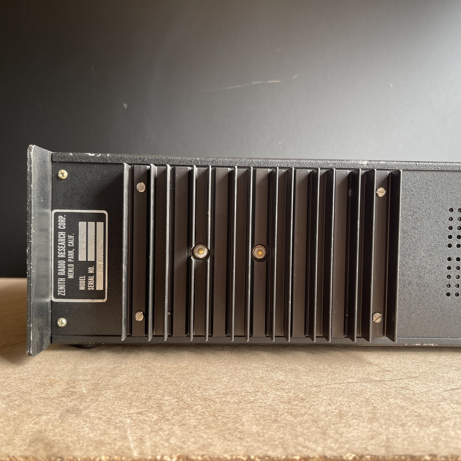 Vintage Zenith Radio Research MD 300 Acousto-Optical Driver and Modulator M40 PL