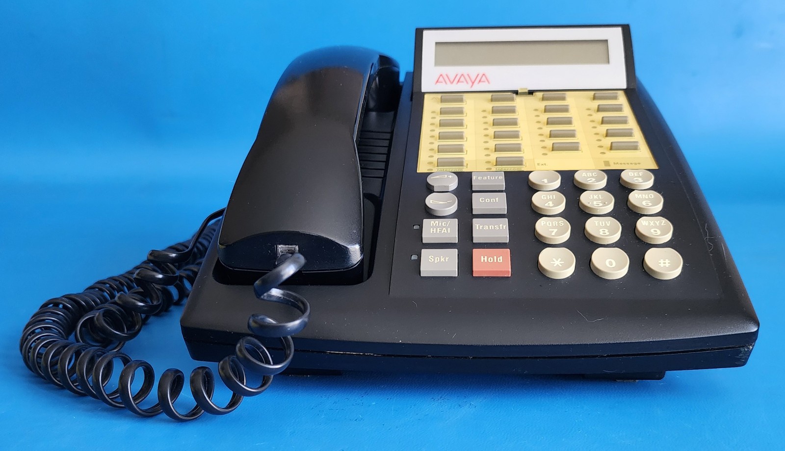 Avaya Lucent Partner 18D 108883257R Black Business Telephone With Base