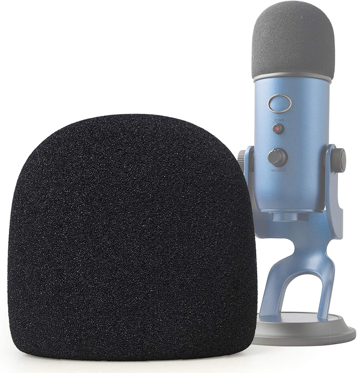 SUNMON Microphone Foam Windscreen Cover for Blue Yeti, Yeti Pro and Yeti X Micro