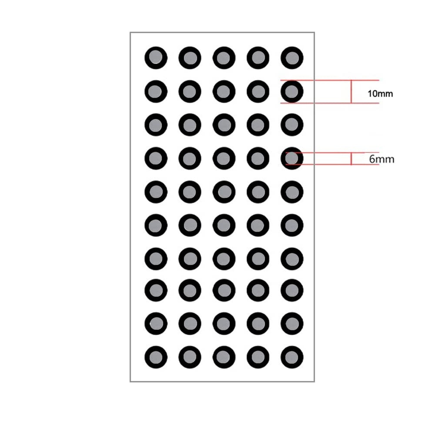 6.0 mm 3D Scanning Marker for 3D Scanner, 3D Tracking Dot Reference Point Mar…