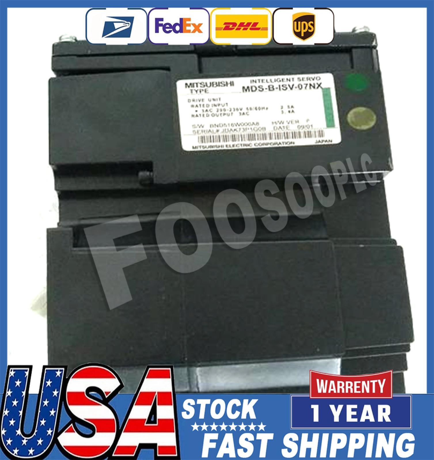 NEW MITSUBISHI MDS-B-ISV-07NX Servo Drive MDSBISV07NX