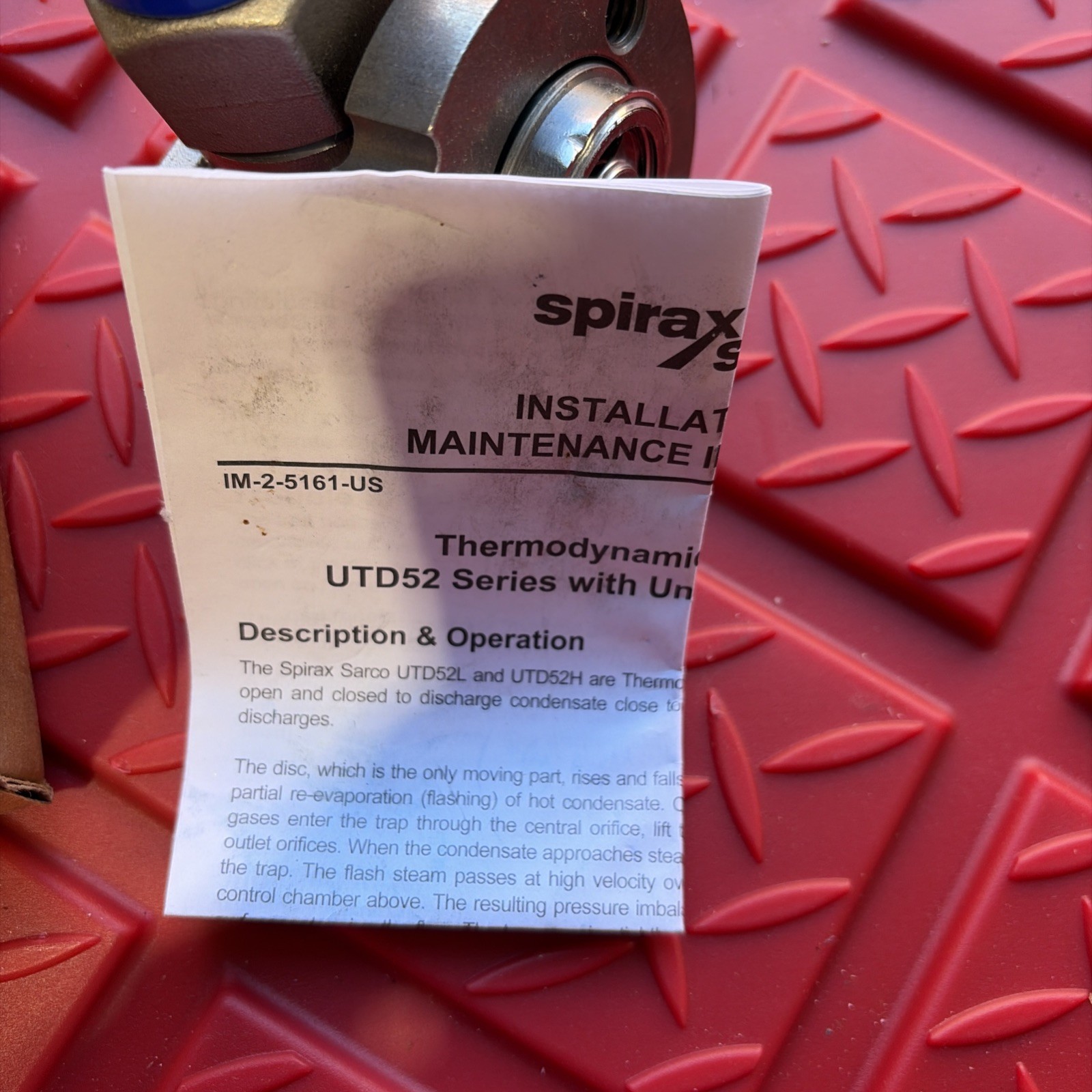 SPIRAX SARCO 71352 UTD52L-HP COOL BLUE UNIVERSAL CONN STEAM TRAP – NOS