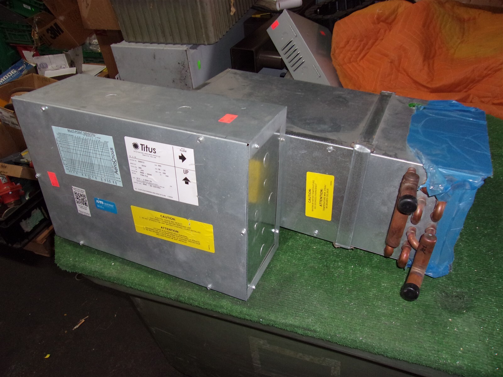 NEW Titus FMA-FLD DESV Air Handler 606913 Blower FMA-FLD Size 06-1R W13-3