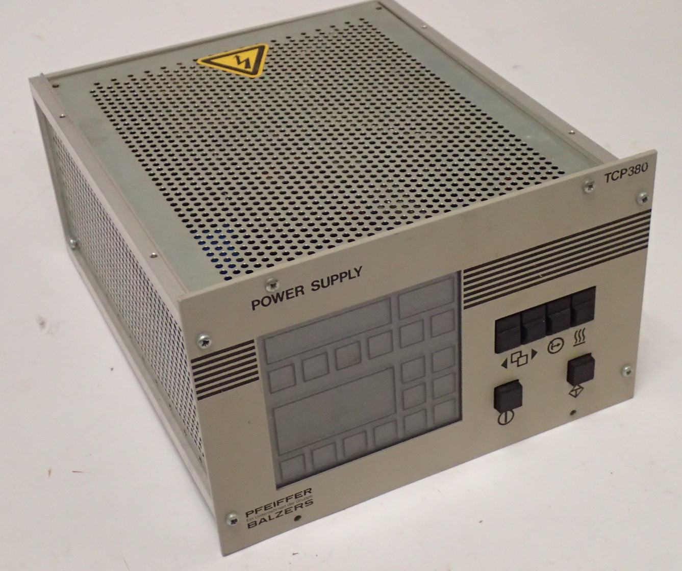 PFEIFFER TCP 380 PMC01 490 POWER SUPPLY / ELECTRONIC DRIVE UNIT PWR UP PARTS