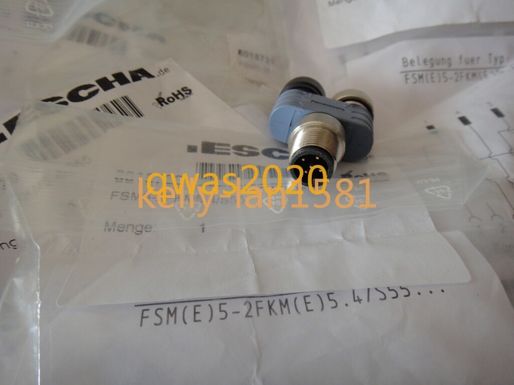 1pc New ESCHA connector FSM5-2FKM5.4/S55