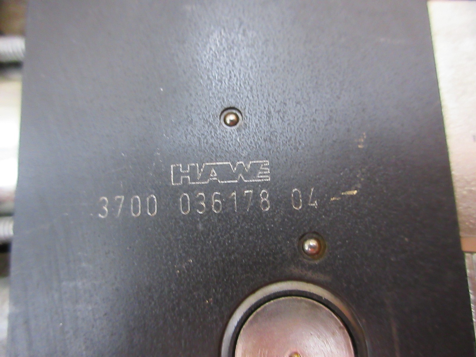 GILDEMEISTER TWIN 32 HAWE 3700 036178 04 NSMD2D307/MK-MM/GRK/B2-X24 VALVE