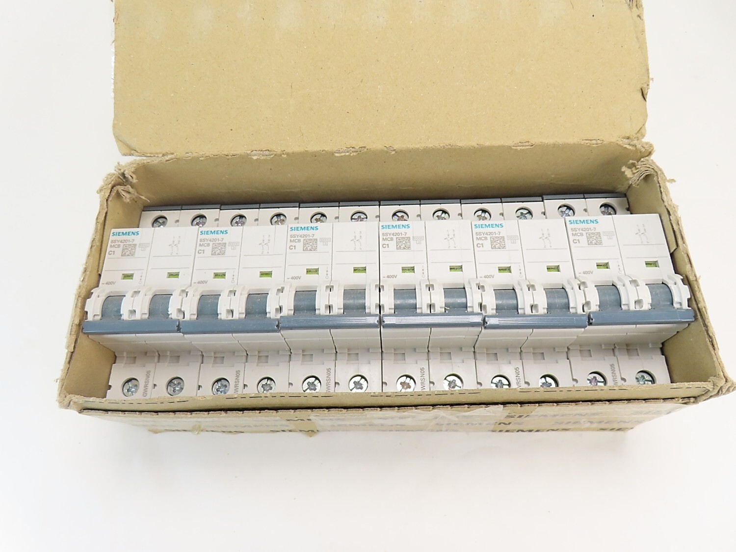 Siemens 5SY4201-7 2 Pole Miniature Circuit Breaker 480VAC *USA Seller* NEW
