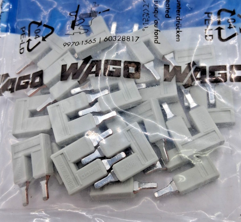 Wago 2006-402 Terminal Jumper Lot of 25