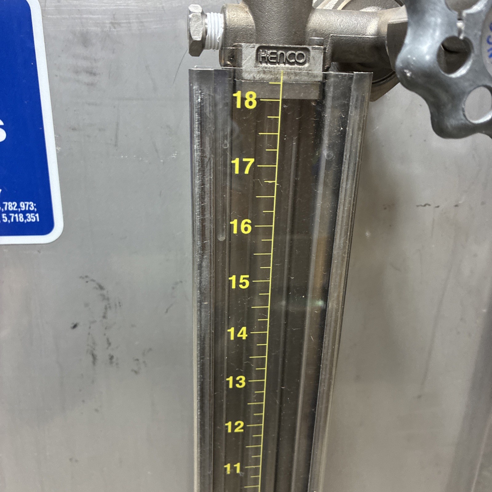 TranStore 250 Gallon 304 Stainless Steel Stackable IBC W/ Liquid Site Glass