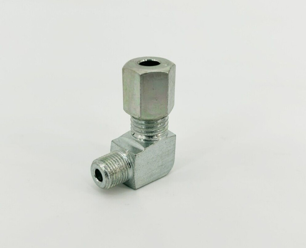 Lot of 10 New SKF 406-405W Elbow Connectors, 6mm