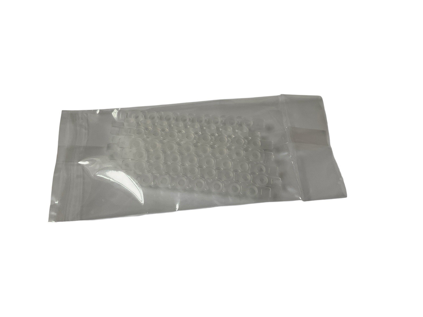 Lot of 108 Caps (9 pouches) BioRad TCS0803 Optical Flat 8-Cap Strips 0.2ml qPCR
