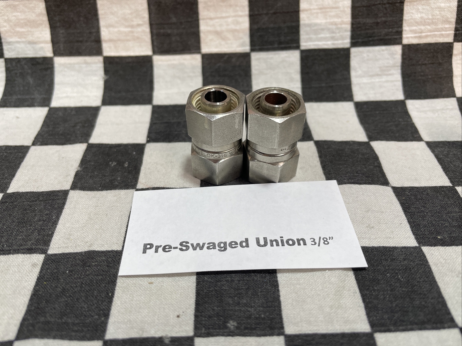 SWAGELOK Pre-Swaged Union SS-401-PC SS-601-PC SS-810-PC SS-600-R-8 #1174P2B