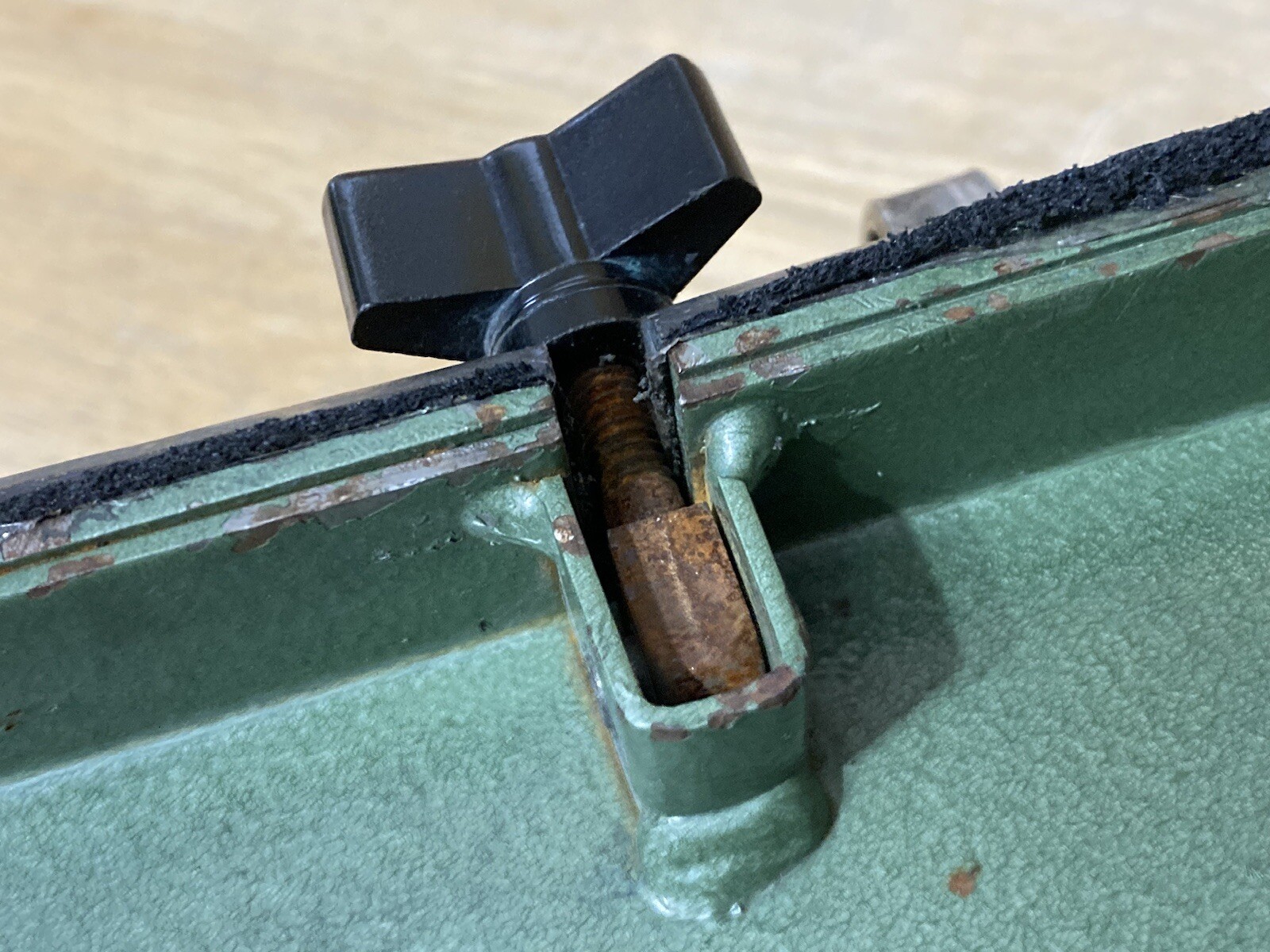 Bunting 39-52000 Drawer Magnet Modified Base As Found