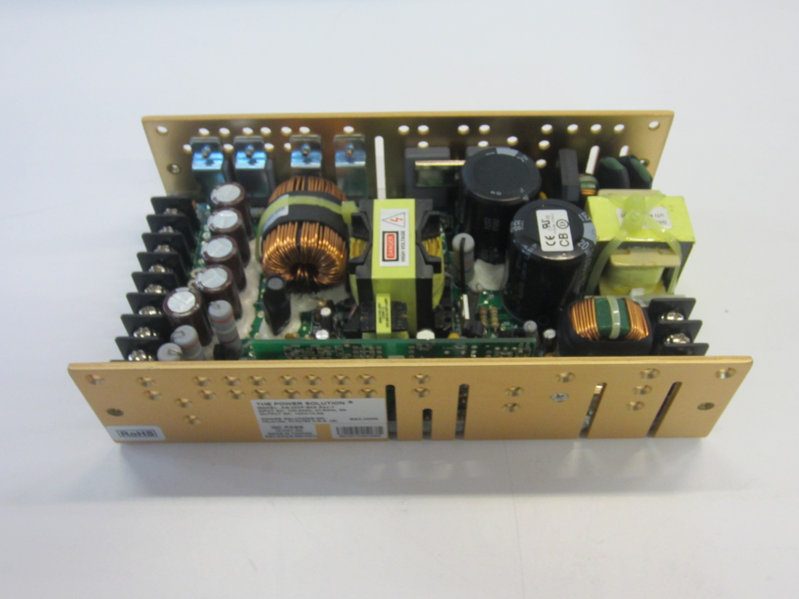 POWER SOLUTIONS INC. AG-350P-S4A POWER SUPPLY 350 WATTS PFC-A 24VDC/14.5A