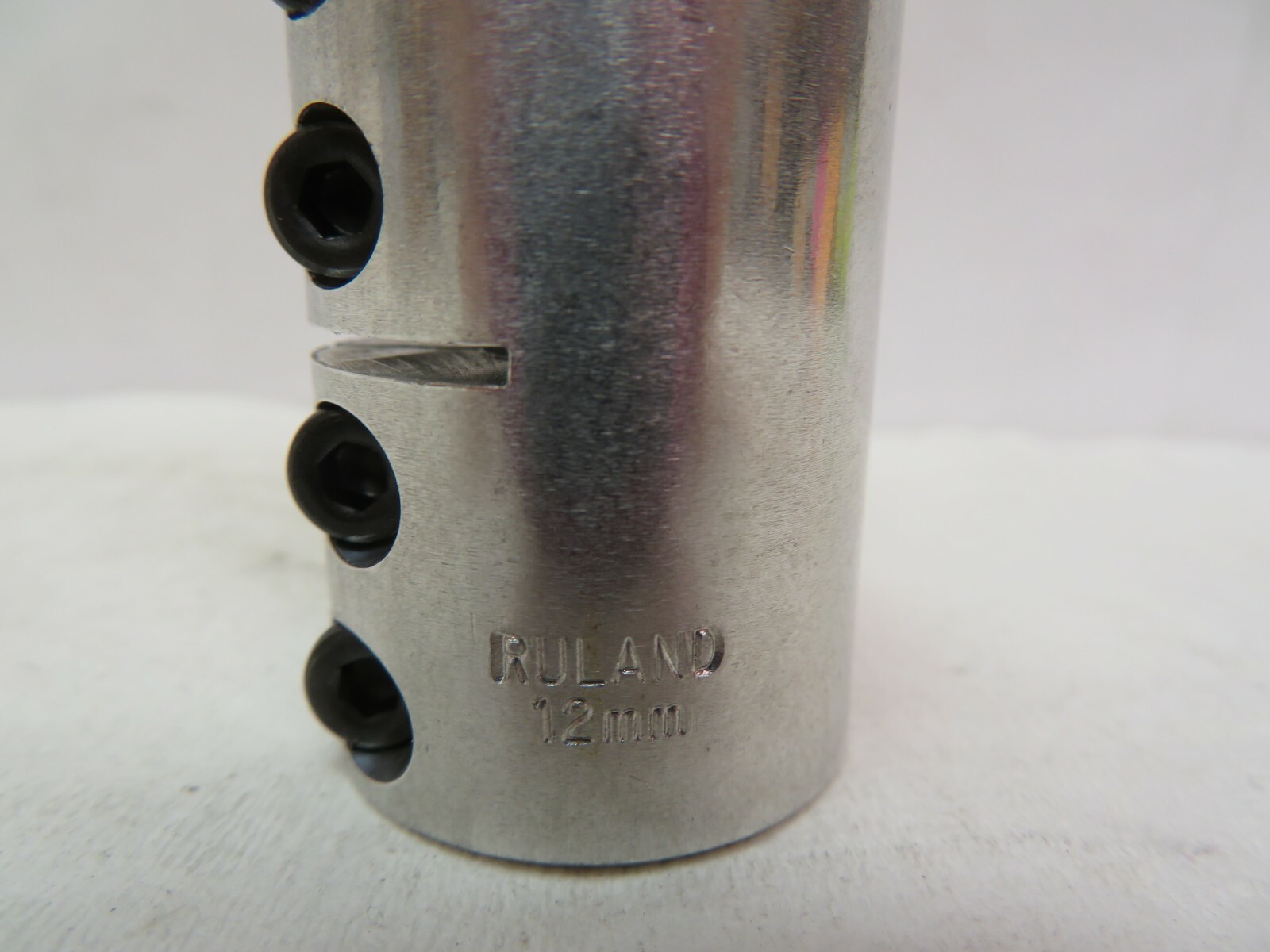 NEW RULAND MANUFACTURING MCLX-12-12-A ALUMINUM COUPLING 12 MM BORE