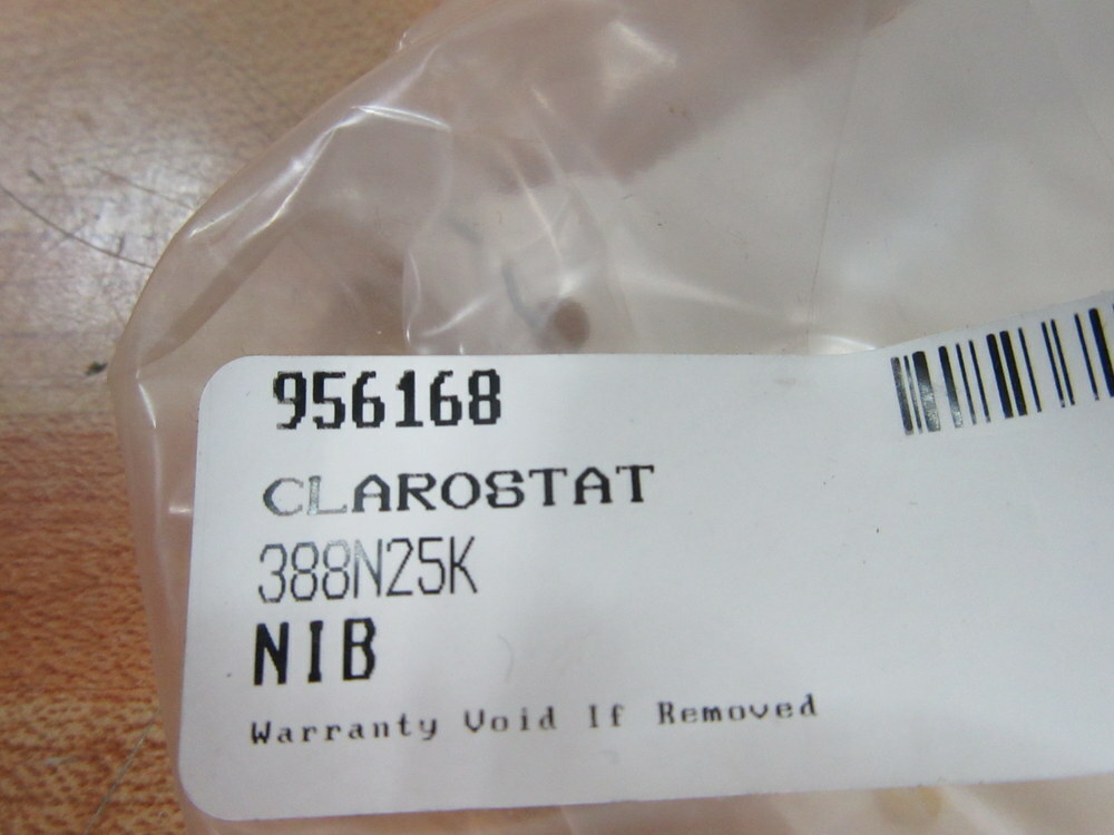 Clarostat 388N25K Potentiometer 388N-2500-S