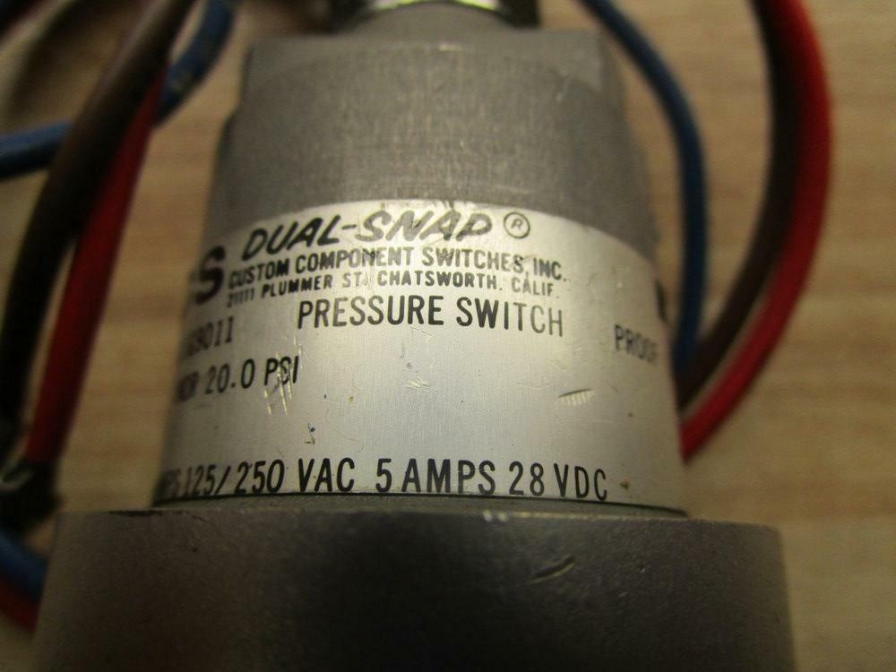 CCS 611G9011 Pressure Switch