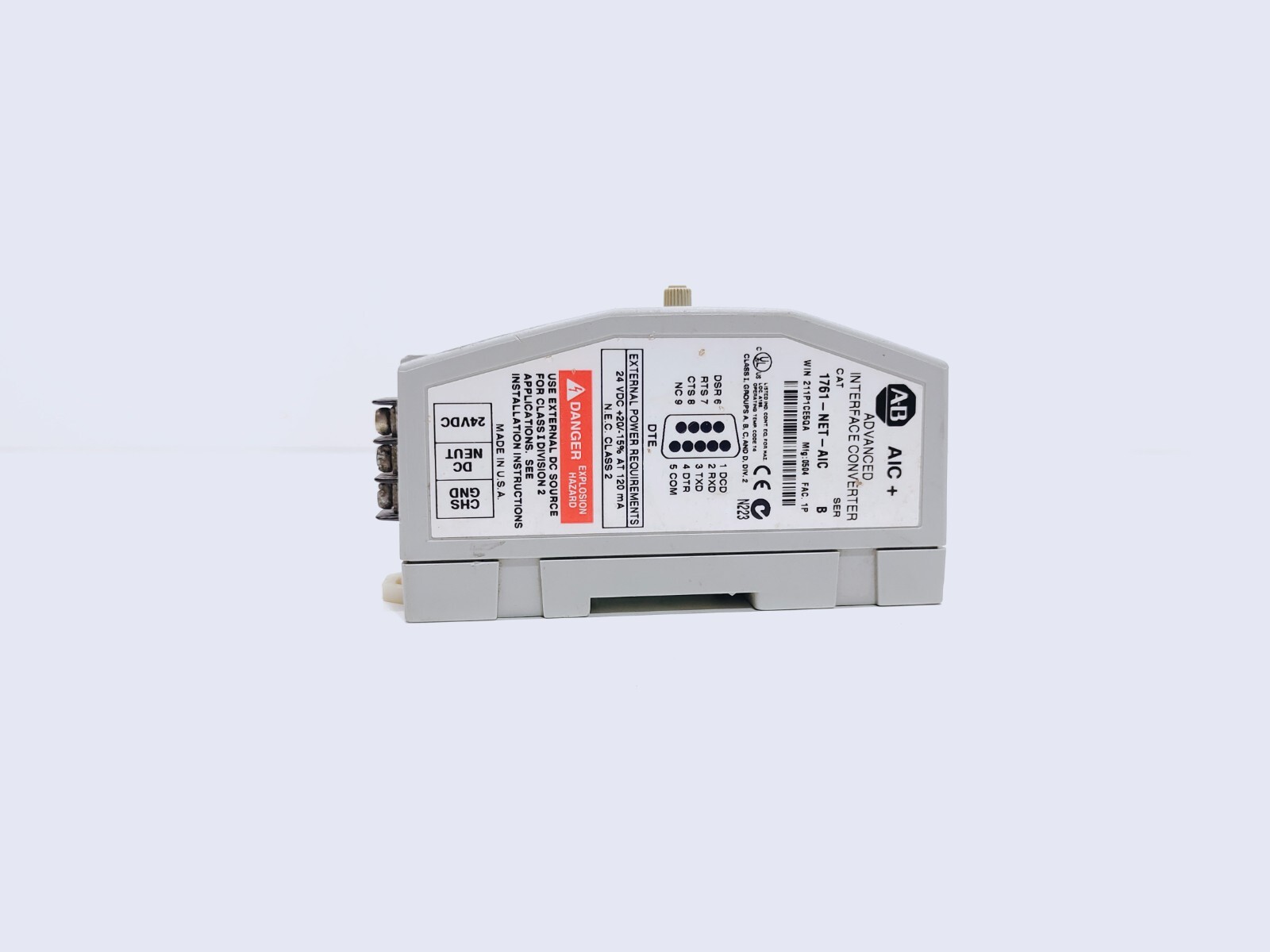 ALLEN BRADLEY 1761-NET-AIC Series B Advanced Interface Converter (FREE SHIPPING)