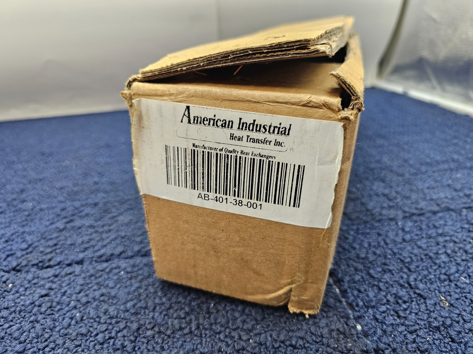 American Industrial AB-401-38-001 Heat Exchanger 150PSI Shell 300F Temp 150PSI