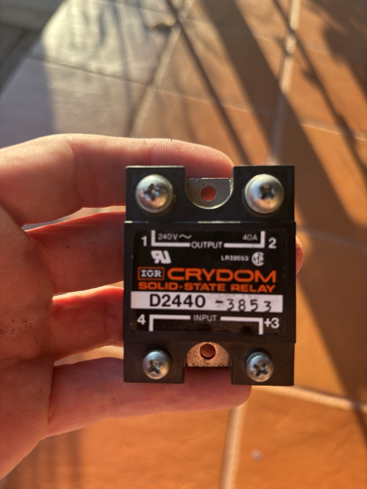 CRYDOM D2440 40A 240V Solid State Relay Tested USA Shipping